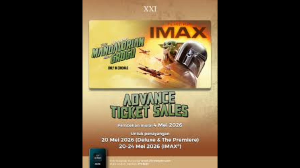 Advance Ticket Sales The Mandalorian & Grogu, Cek Promonya!