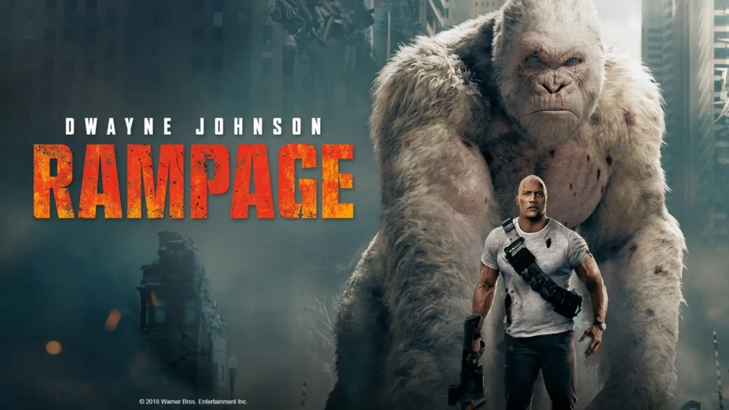 Sinopsis Film Rampage, Aksi Dwayne Johnson Selamatkan Dunia