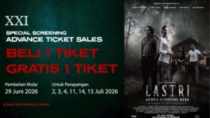 Promo Cinema XXI 1 Get 1 Free