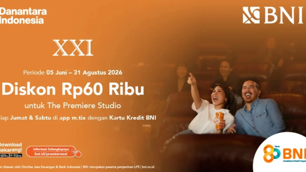Promo BNI Diskon 60ribu